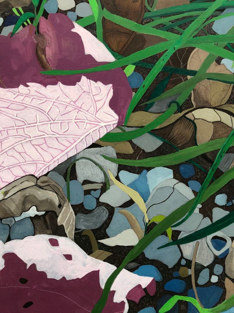 《送料無料》原画「枯れた花びら」イラスト