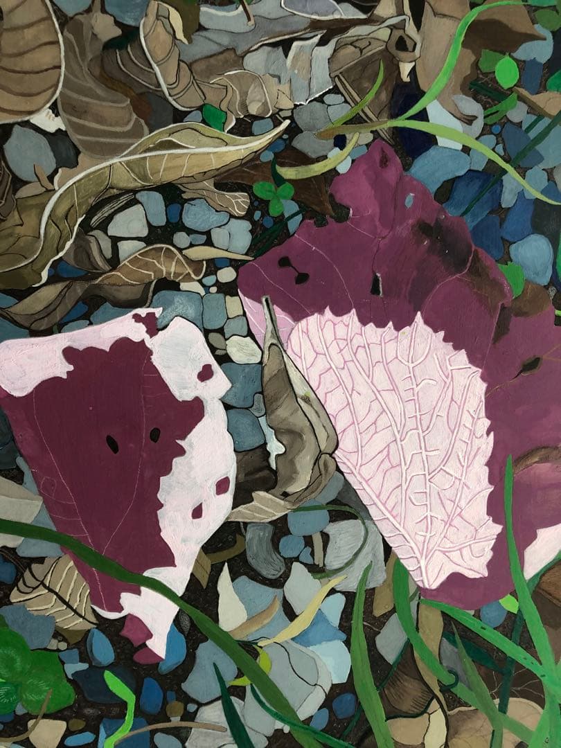 《送料無料》原画「枯れた花びら」イラスト