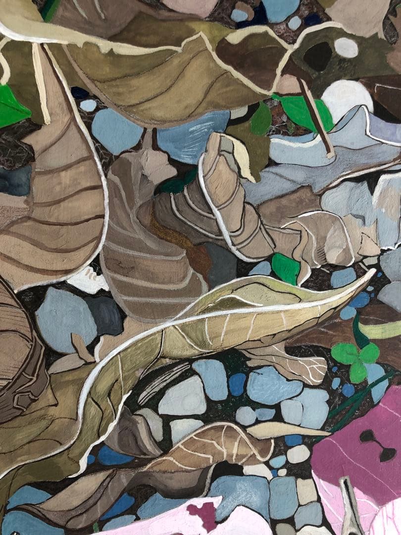 《送料無料》原画「枯れた花びら」イラスト