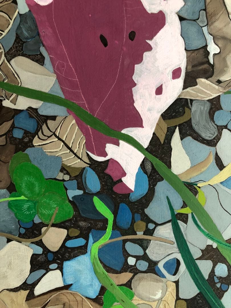 《送料無料》原画「枯れた花びら」イラスト