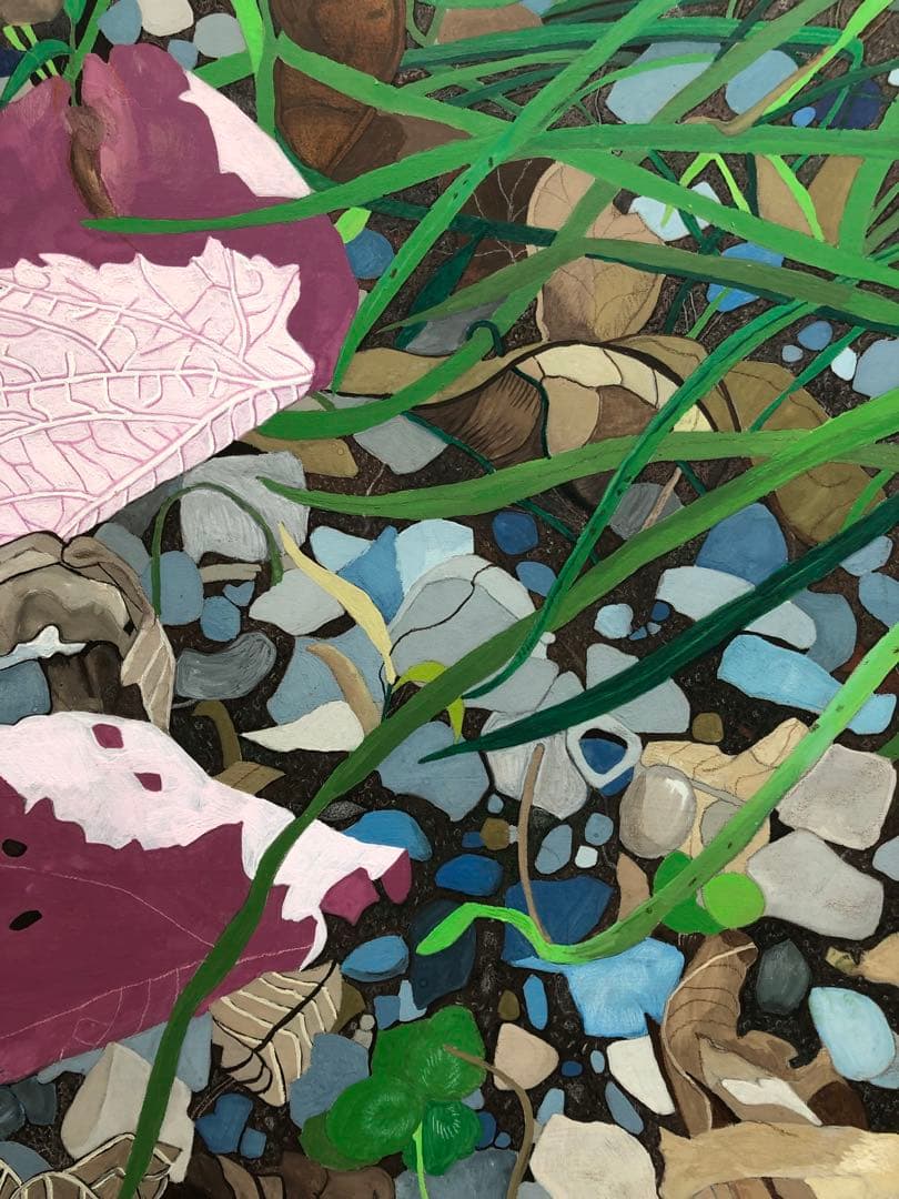 《送料無料》原画「枯れた花びら」イラスト