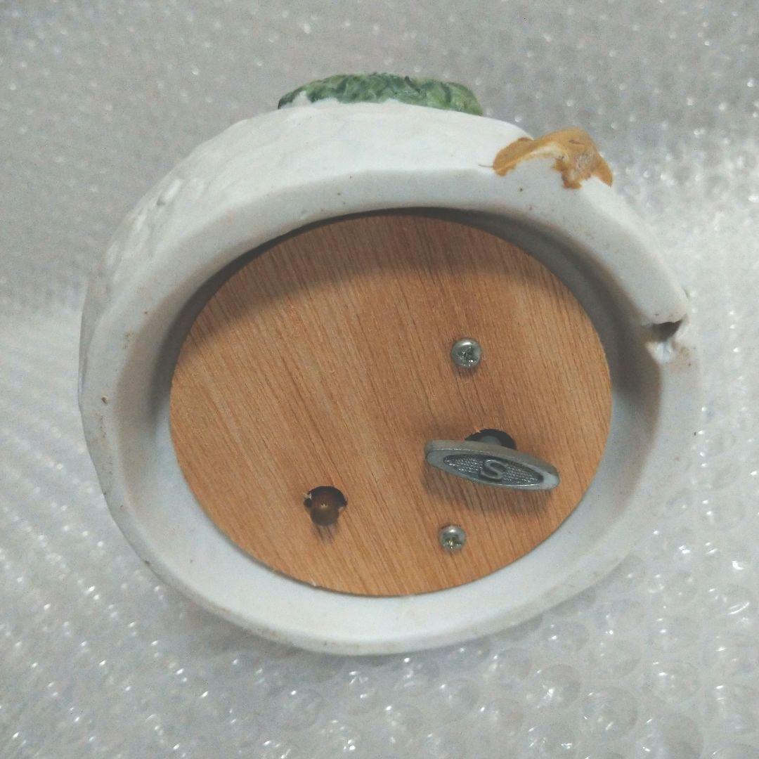 雪だるま　スノーマン　オルゴール　レトロ　ファンシー