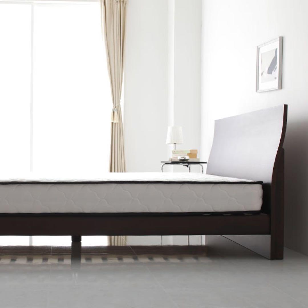 未使用品（新古品）　ボンネルコイルマットレス 【シングル】ニット生地　圧縮　梱包