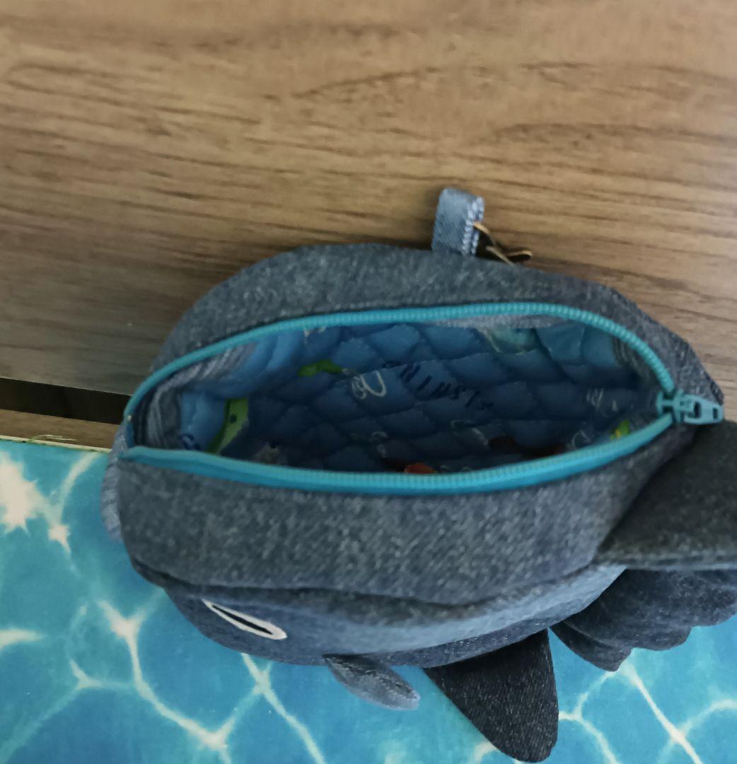 鯛 ショルダーバッグ マンボウポーチ ハンドメイド 魚 デニム - メルカリ