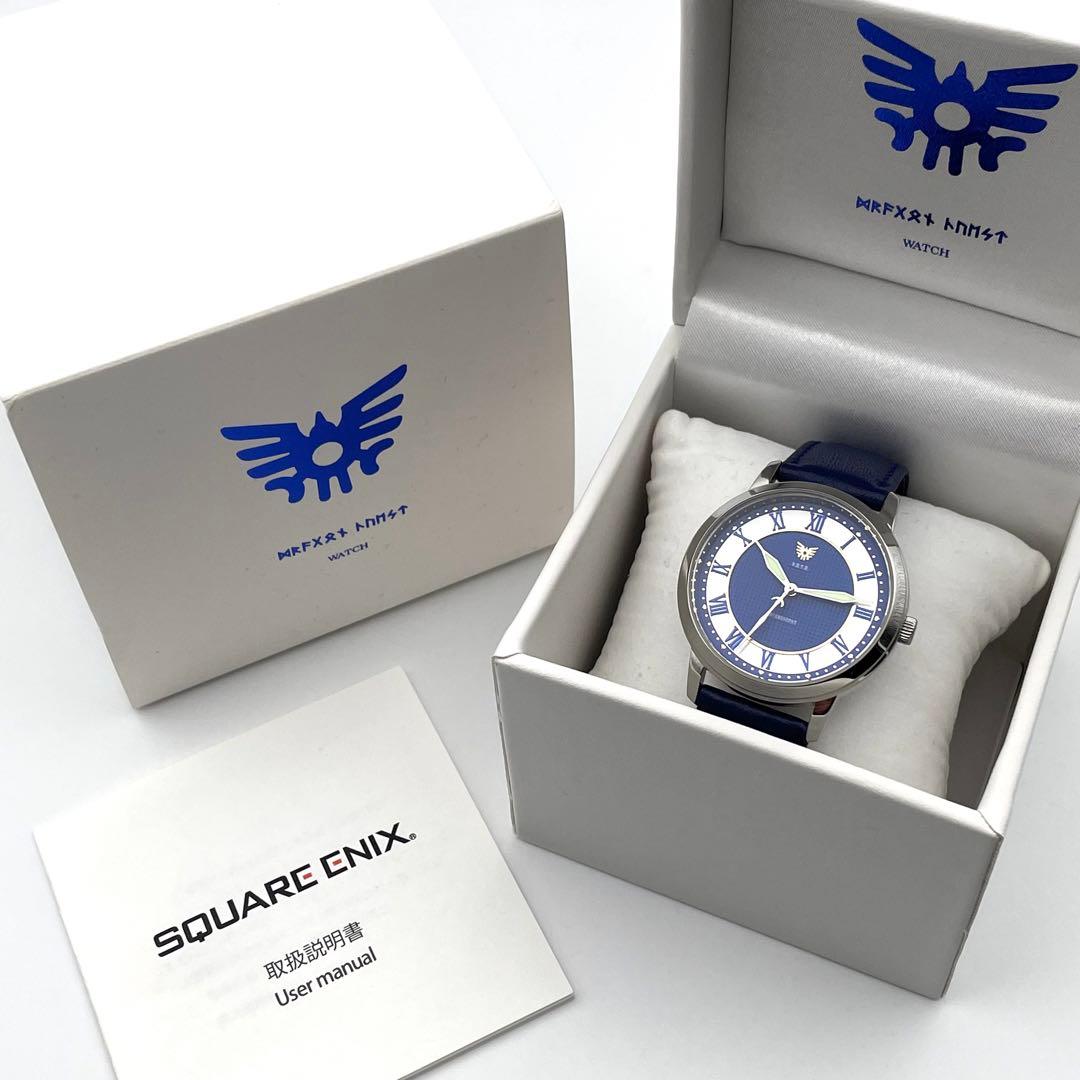 SQUARE ENIX ドラゴンクエスト 腕時計 クォーツ ロトブルー - メルカリ