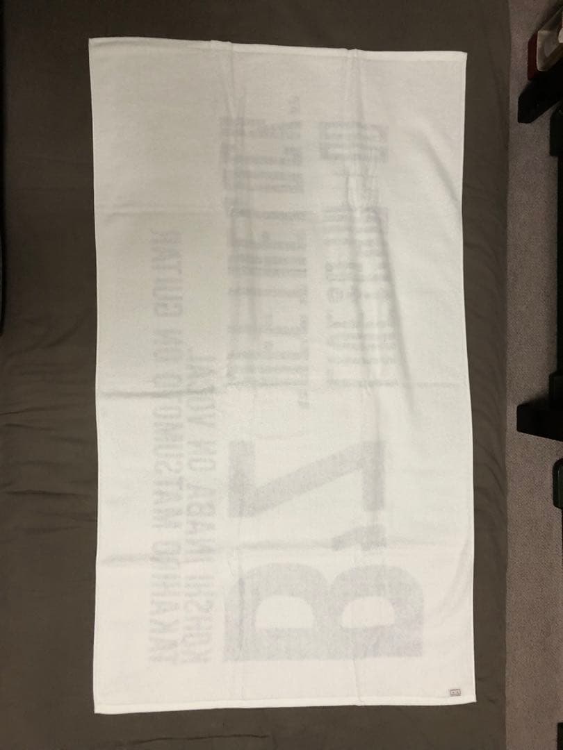 B'z 貴重1989 OFF THE LOCK ツアー タオル 未使用