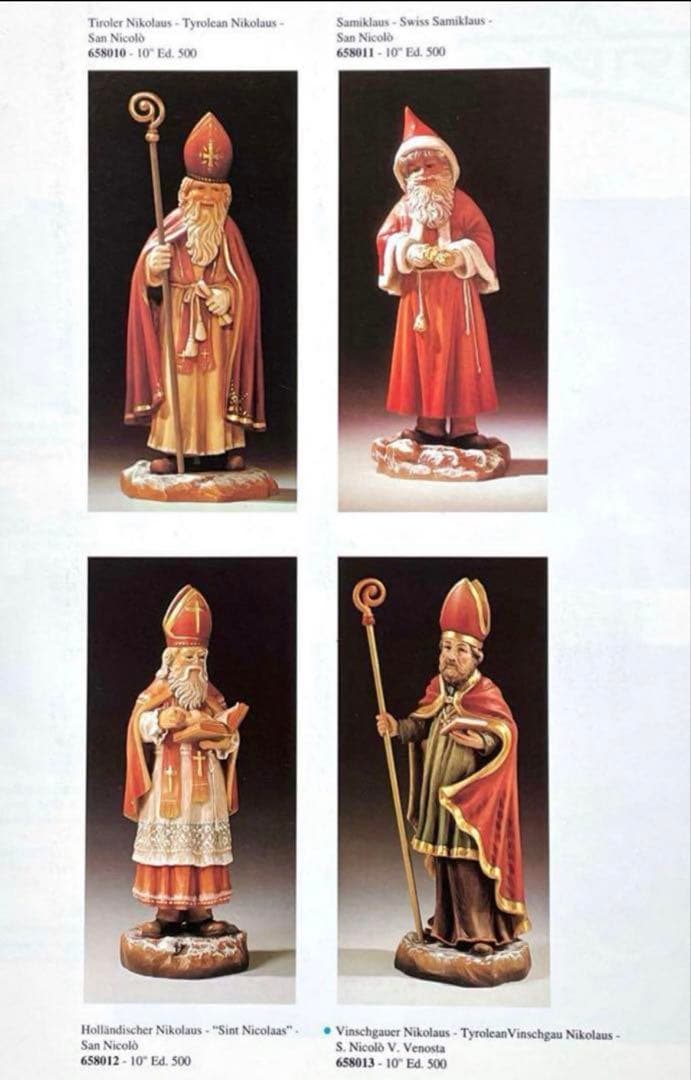 アンリ人形　ANRI ☆クリスマスに…☆ 23㎝　◆希少◆ 【聖ニコラウス・2】