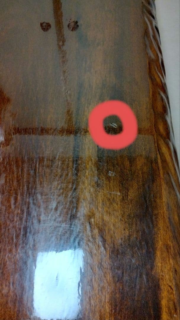 和室　木製　センターテーブル　ダークブラウン　天然木