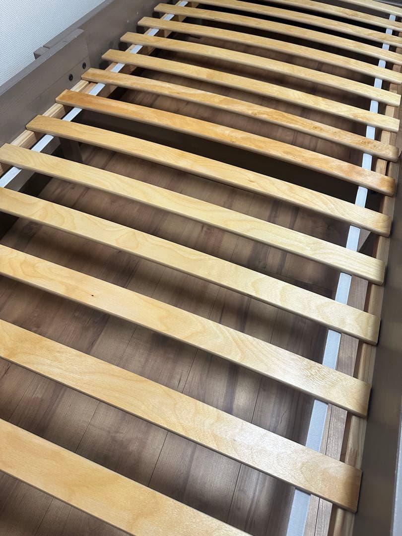 伸長式ベッド マット・すのこ・カバー 一式セット