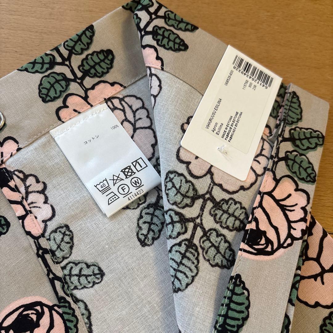 新品　marimekko マリメッコ　エプロン　ヴィヒキルース　伊勢丹限定カラー