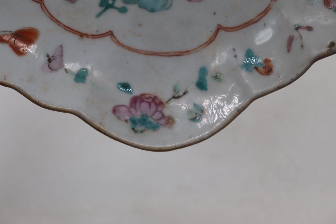 中国 清時代 粉彩 人物紋高台楕円皿 送料込み250529 - メルカリ