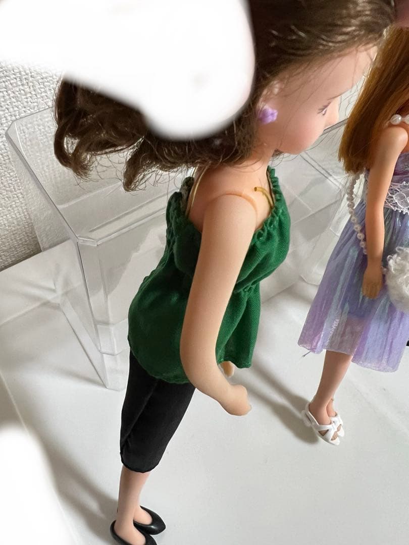 リカちゃん、おばあちゃん、ボーイフレンドのお人形、ウェディングドレスの洋服