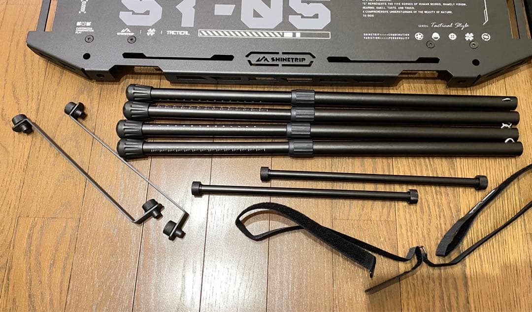 アルミニウム製キャンプテーブル,折りたたみ式,SHINETRIP-05シリーズ