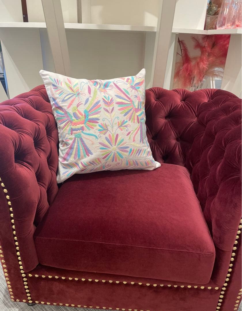 手作りの刺繍、テナンゴ、     メキシコの刺繍