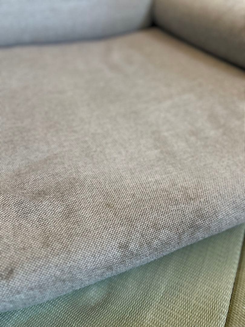 ニトリ ローソファ L字 コーナーソファ 布張り 国分寺引き取り限定