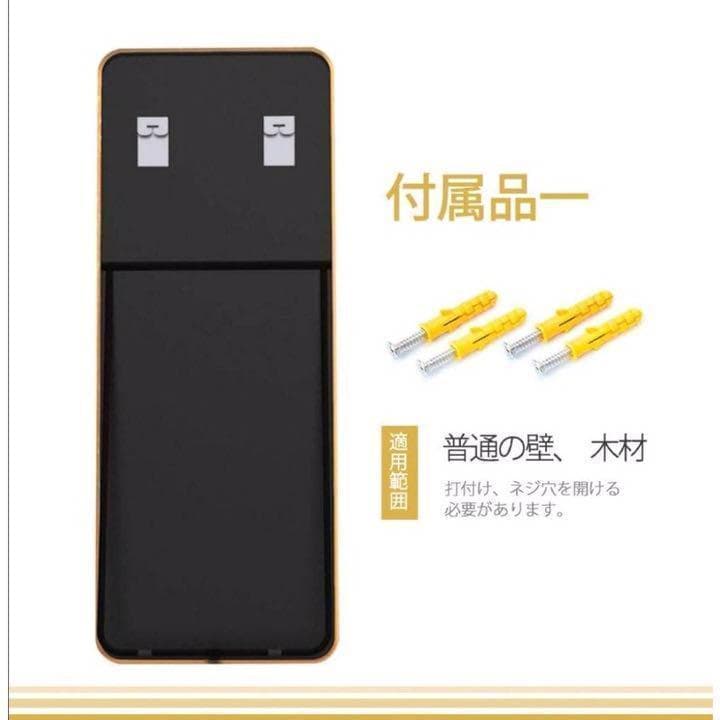 全身鏡 スタンドミラー 姿見鏡 165cm*60cm アルミ合金フレーム　黒