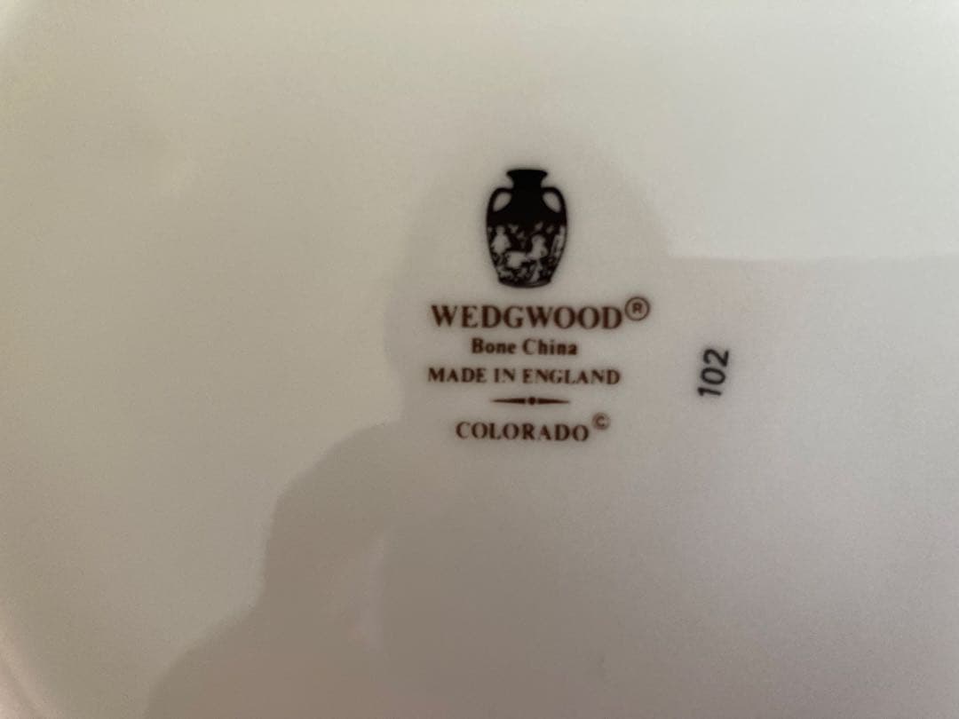 ウエッジウッド コロラド 27cm皿、20.5cm皿、サラダ皿各2枚[未使用