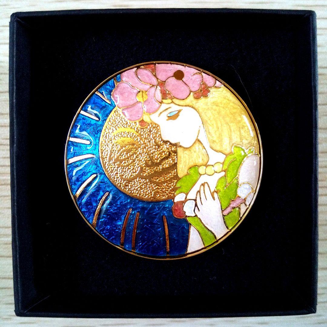 【送料無料】ジブリパーク ジブリの大倉庫限定品 耳をすませば 七宝焼ブローチ