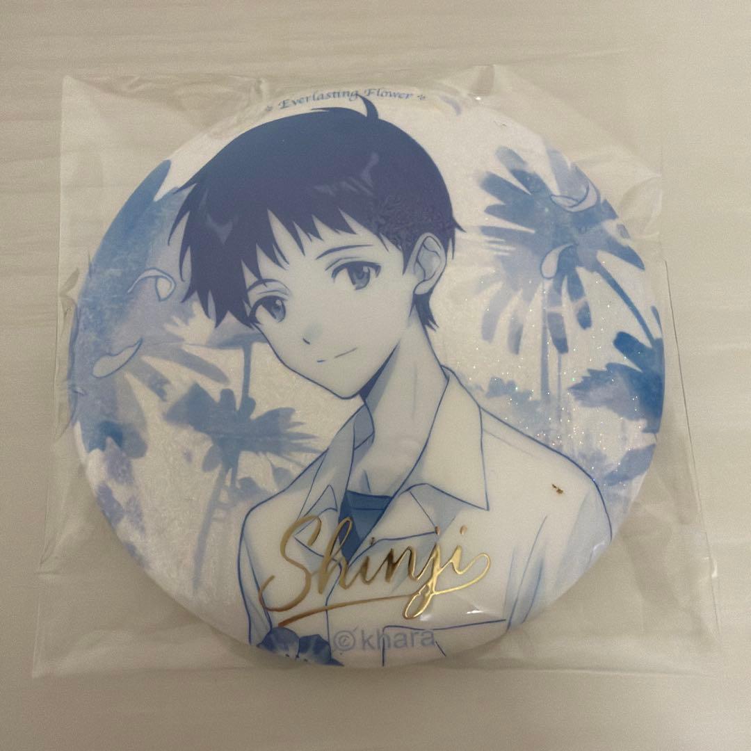 エヴァンゲリオン 碇シンジ 缶バッジ 中国限定 - メルカリ