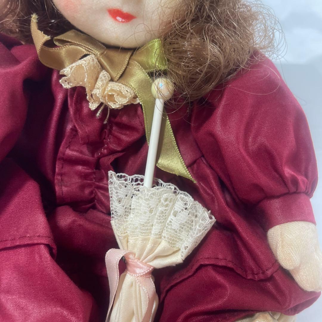 オルゴール オルゴールドール メモリー 人形 首振り　昭和レトロ