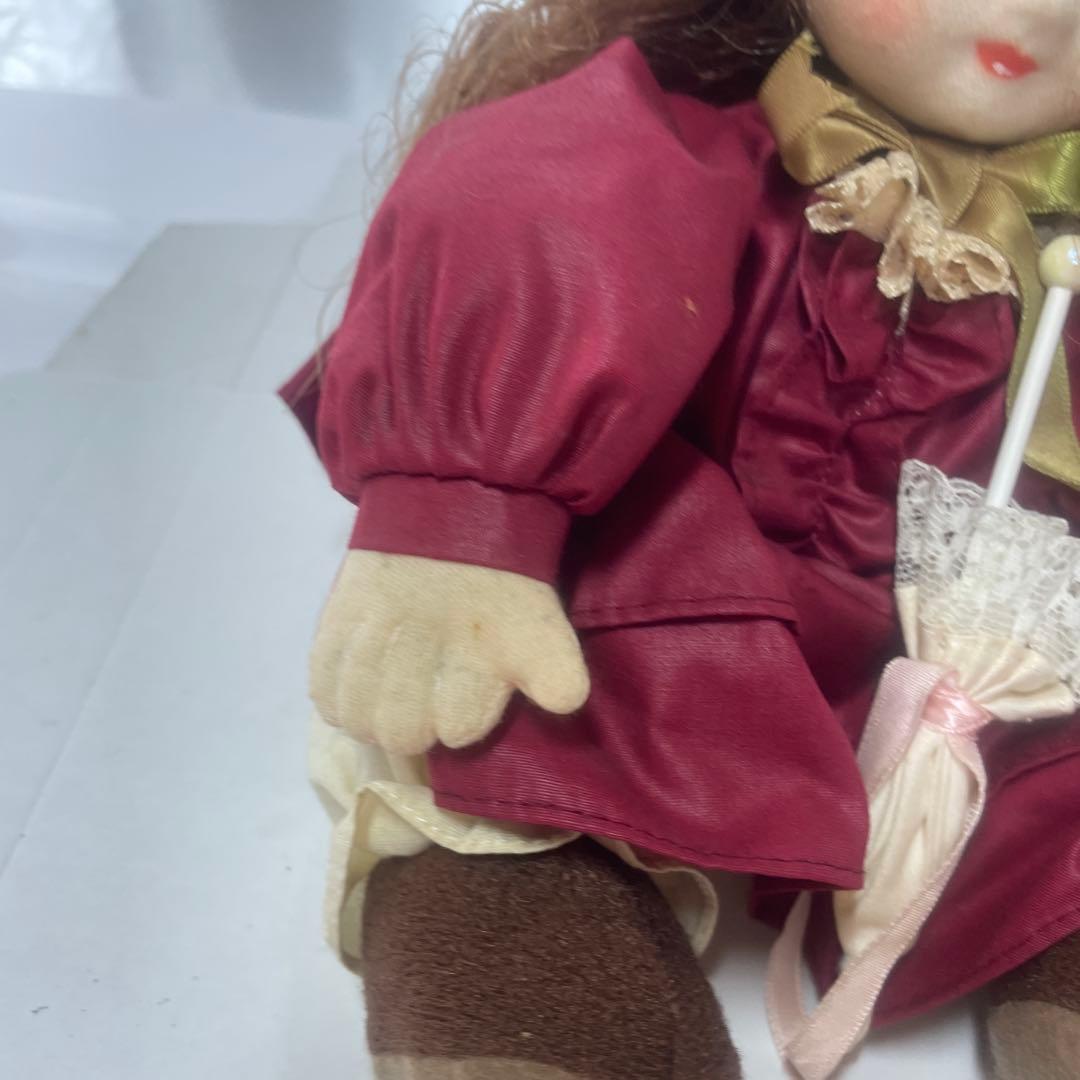 オルゴール オルゴールドール メモリー 人形 首振り　昭和レトロ