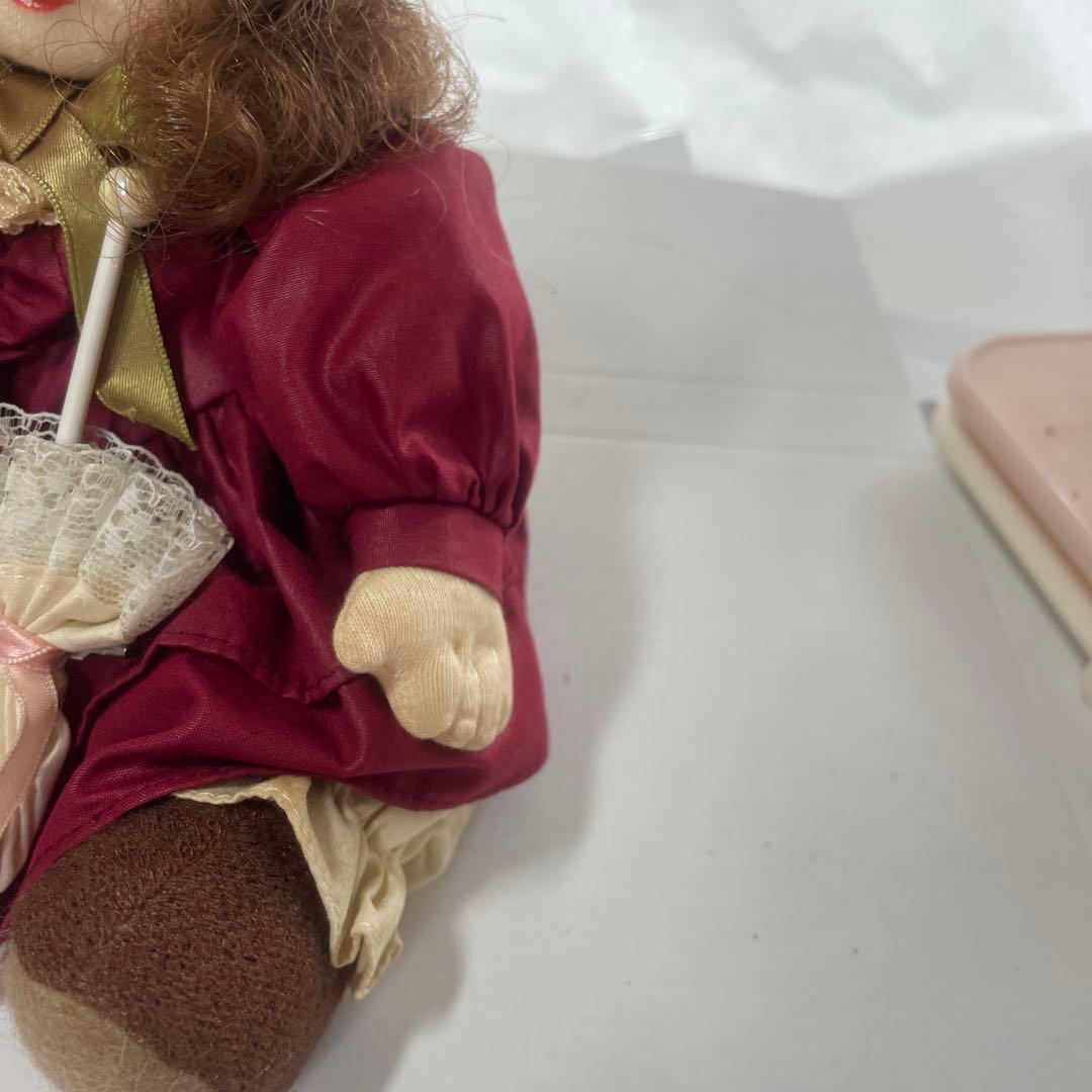 オルゴール オルゴールドール メモリー 人形 首振り　昭和レトロ