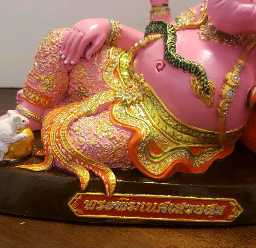 3倍速で願いが叶うと言われている【ピンクのガネーシャ】タイの現地で購入！