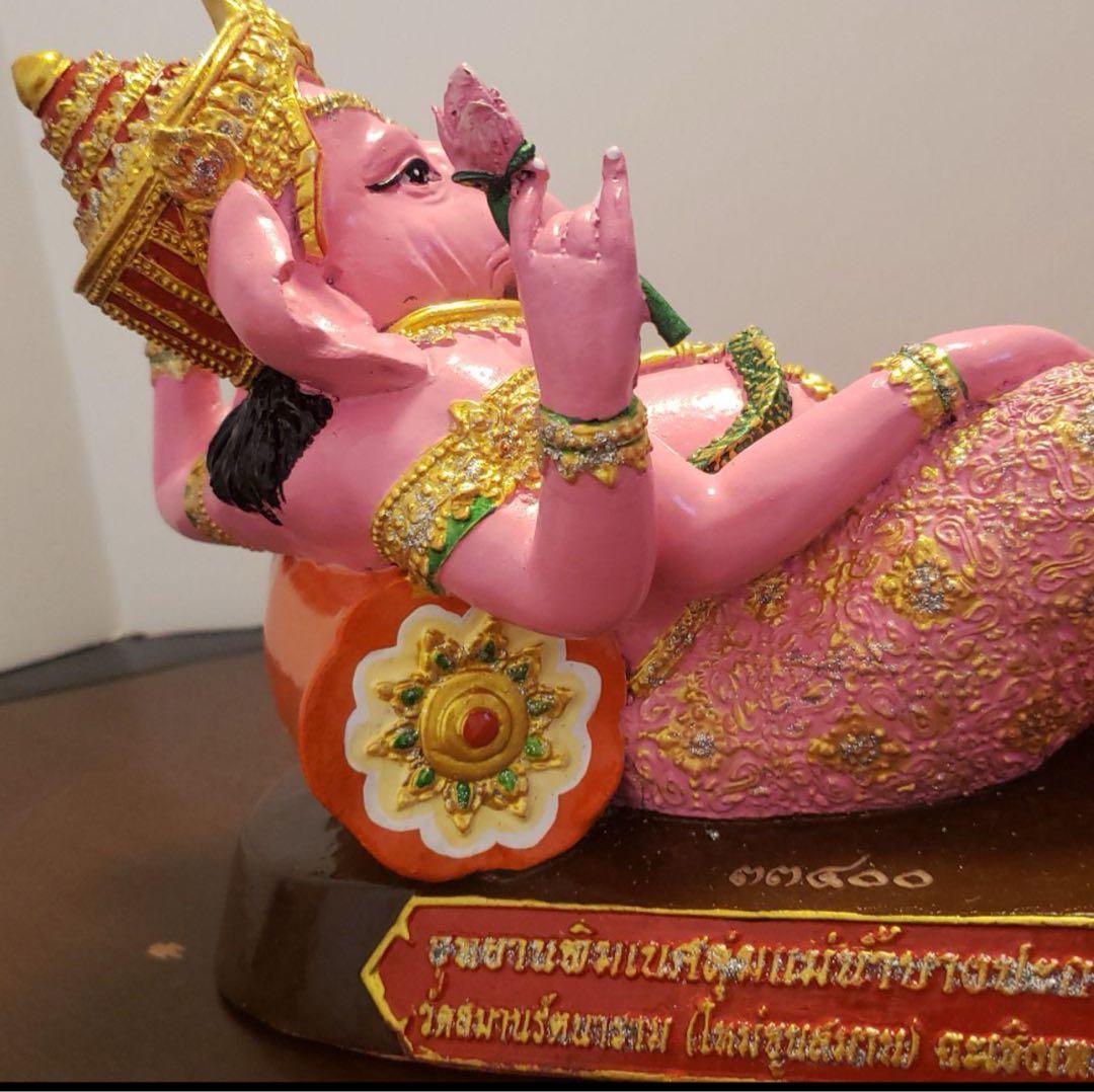 3倍速で願いが叶うと言われている【ピンクのガネーシャ】タイの現地で購入！