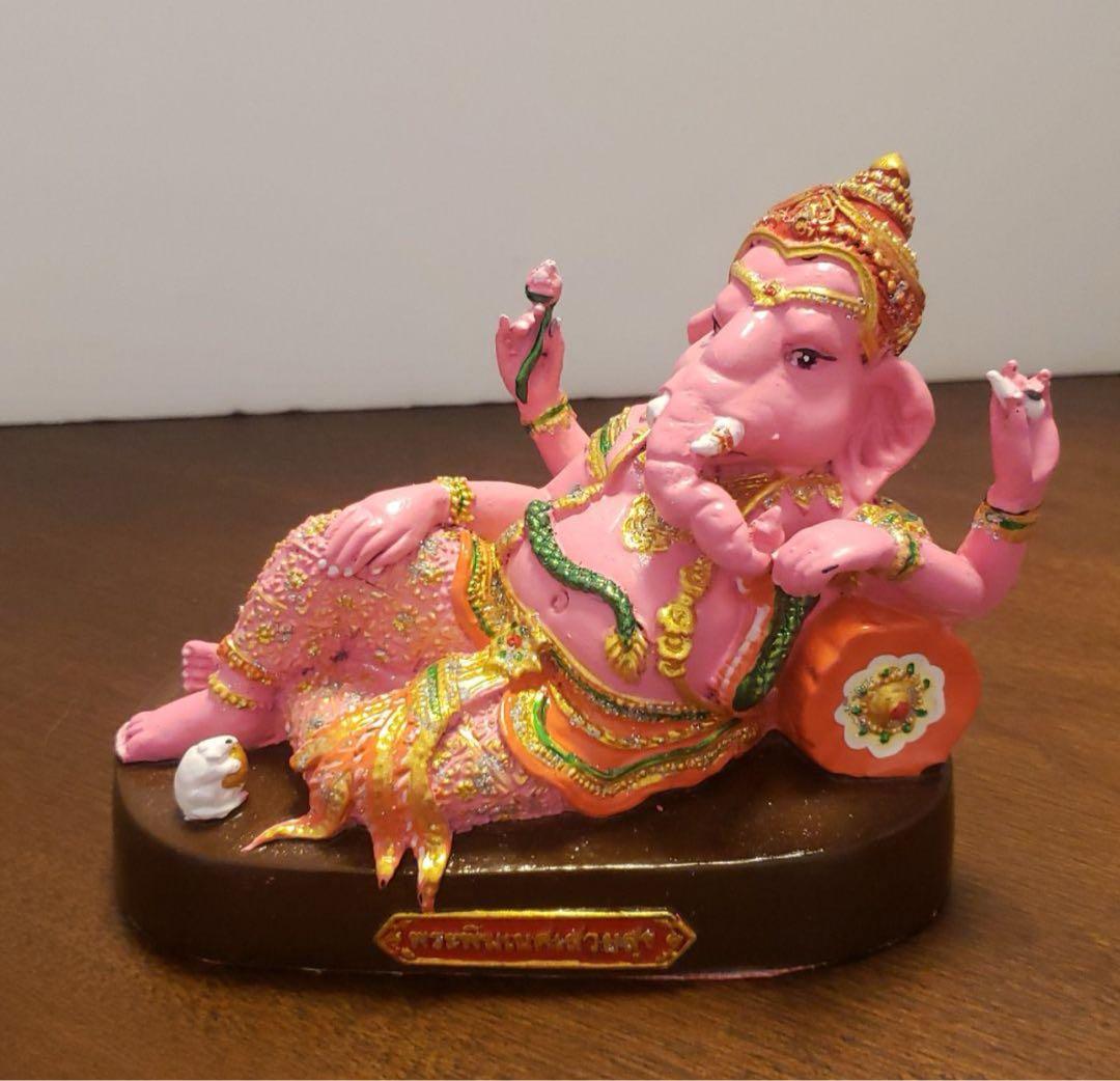 3倍速で願いが叶うと言われている【ピンクのガネーシャ】タイの現地で購入！