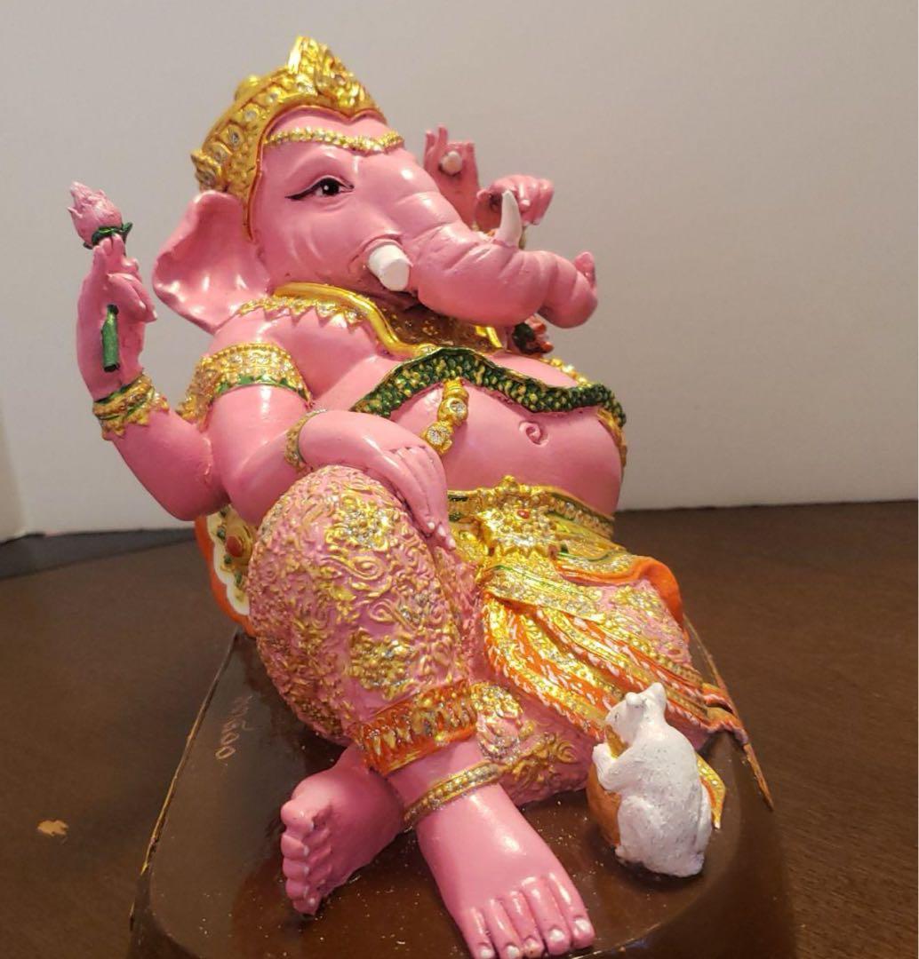 3倍速で願いが叶うと言われている【ピンクのガネーシャ】タイの現地で購入！