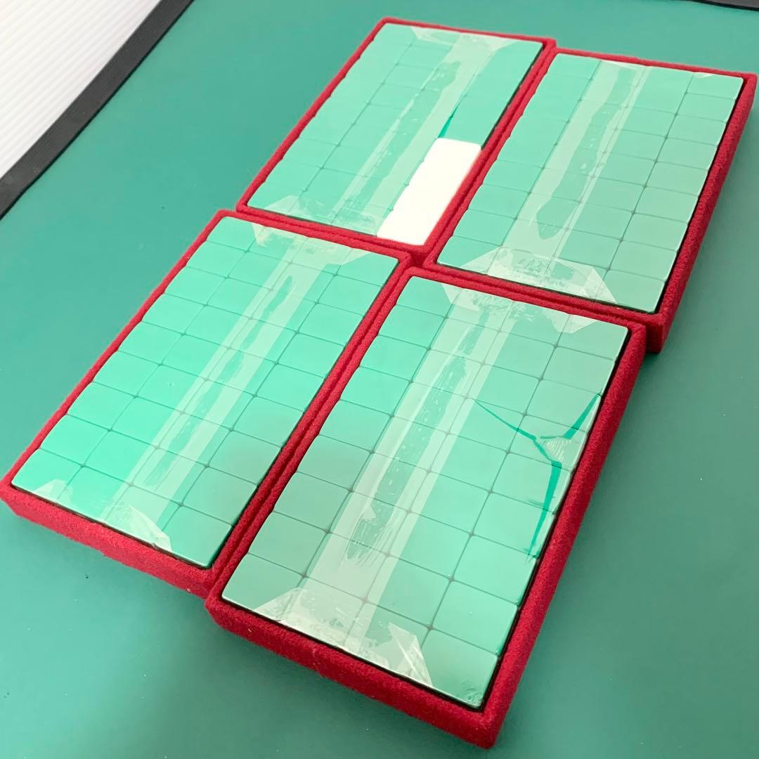 希少品 麻雀牌 昭和レトロ 高級牌 昭和年代物 背緑牌