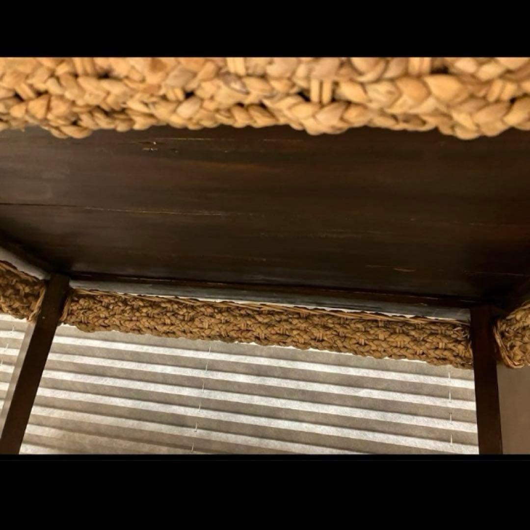 ウォーターヒヤシンス★テーブル★アジアン家具ディノス無印Unico