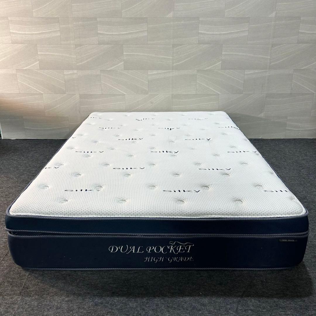 NITORI マットレス Silky デュアルポケット ダブルサイズ d3427