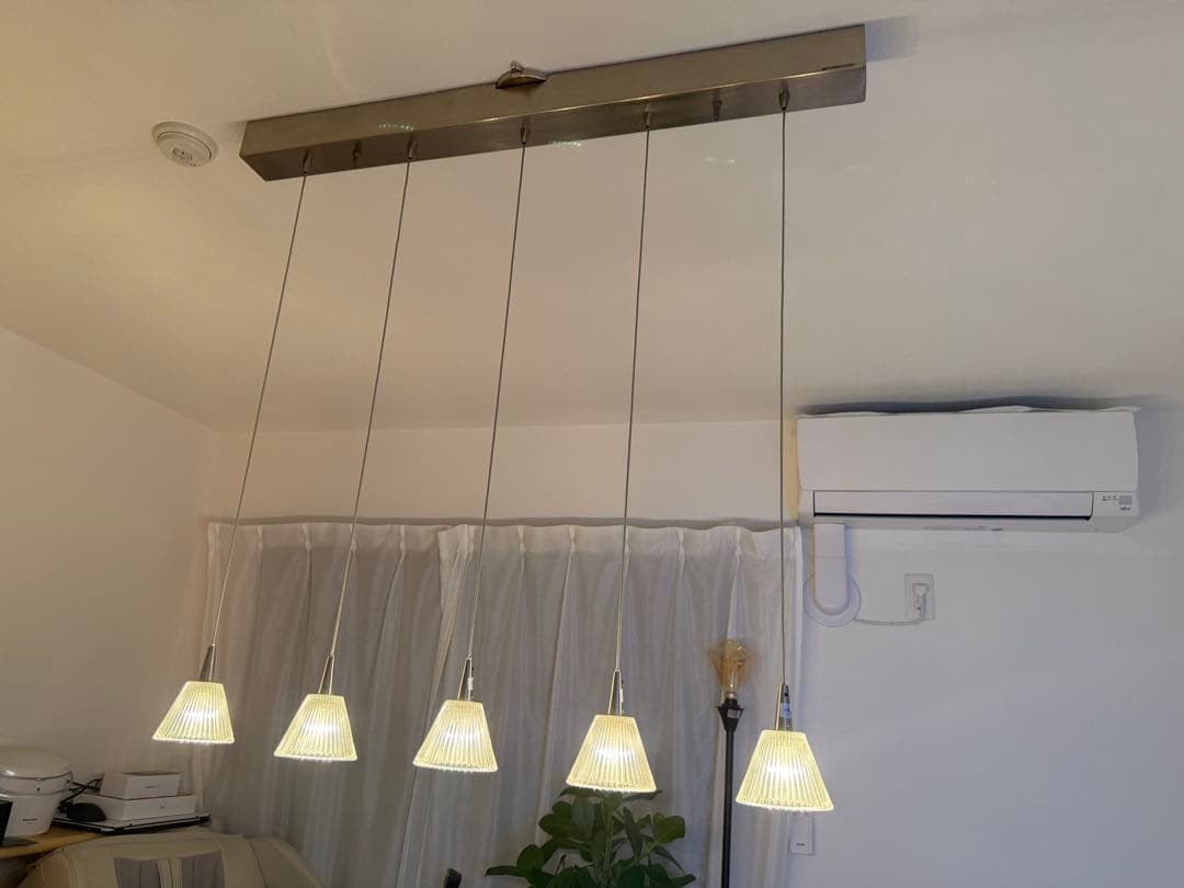 5灯ペンダントライト シンプルモダン　ART WORK STUDIO