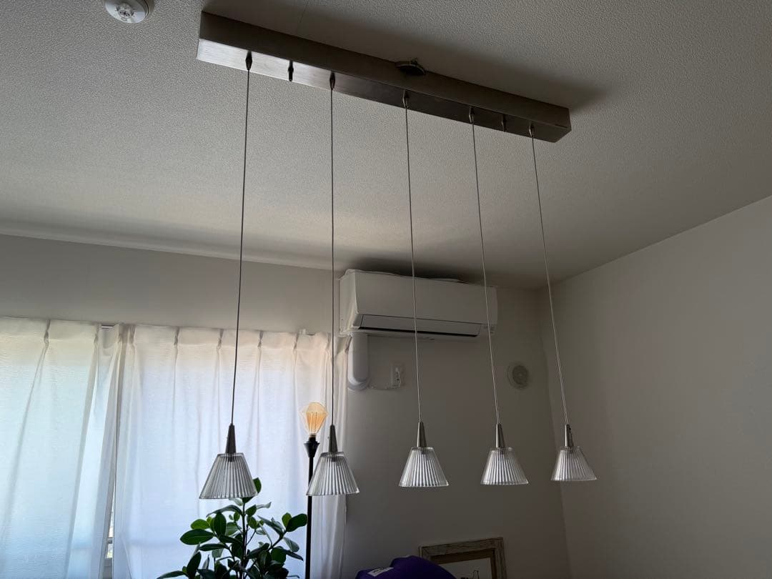 5灯ペンダントライト シンプルモダン　ART WORK STUDIO