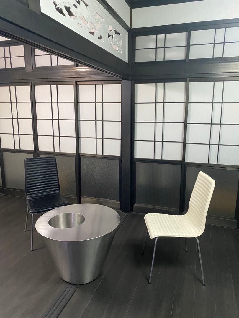 ラスト⭐️高級　半永久　ステンレス　テーブル　シシャ　フーカ　屋外　デザイナーズ