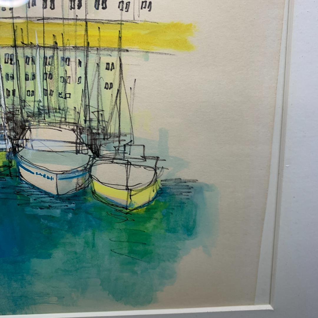 桜井 陽彦　水彩画　肉筆