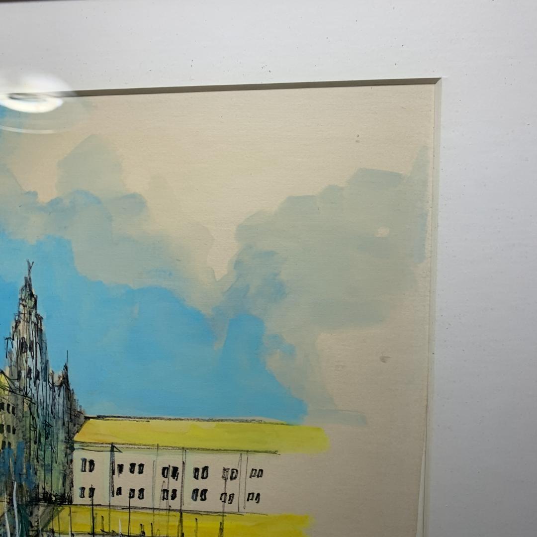 桜井 陽彦　水彩画　肉筆