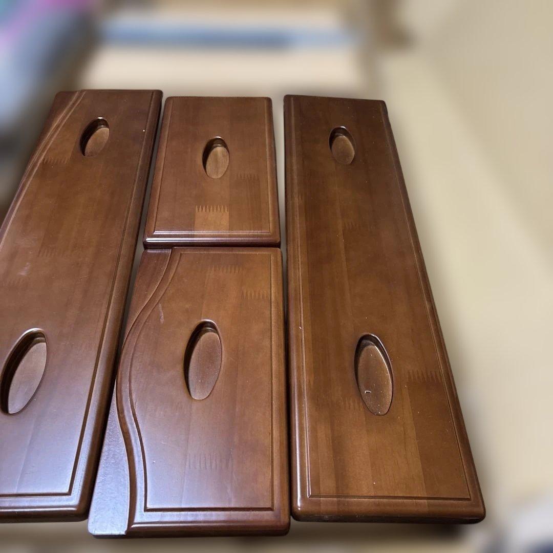 カドヤ株式会社　天然木シリーズ　ローチェスト　ブラウン　日本製　新品未使用