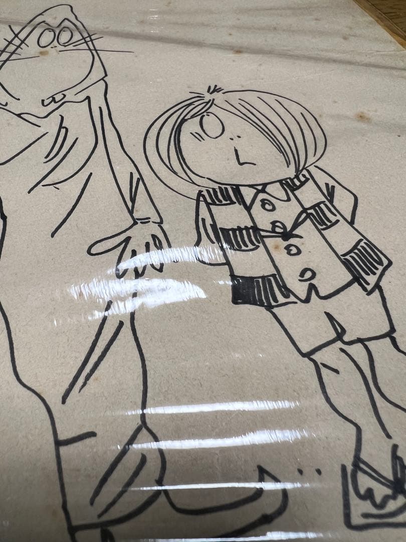 水木しげるさん「ゲゲゲの鬼太郎」サイン入り色紙 - メルカリ