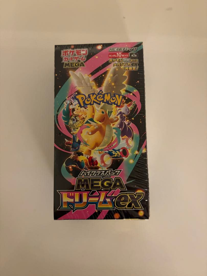 シュリンク付き ポケモンカードゲーム MEGA ドリームEX 1ボックス