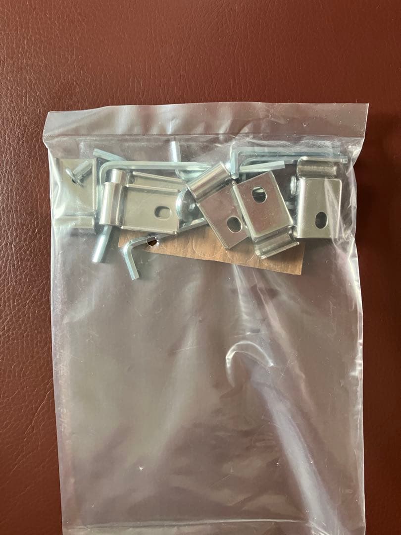 無印良品　ウォルナット　ウッドメタルオープンシェルフ 2段引き出し付き