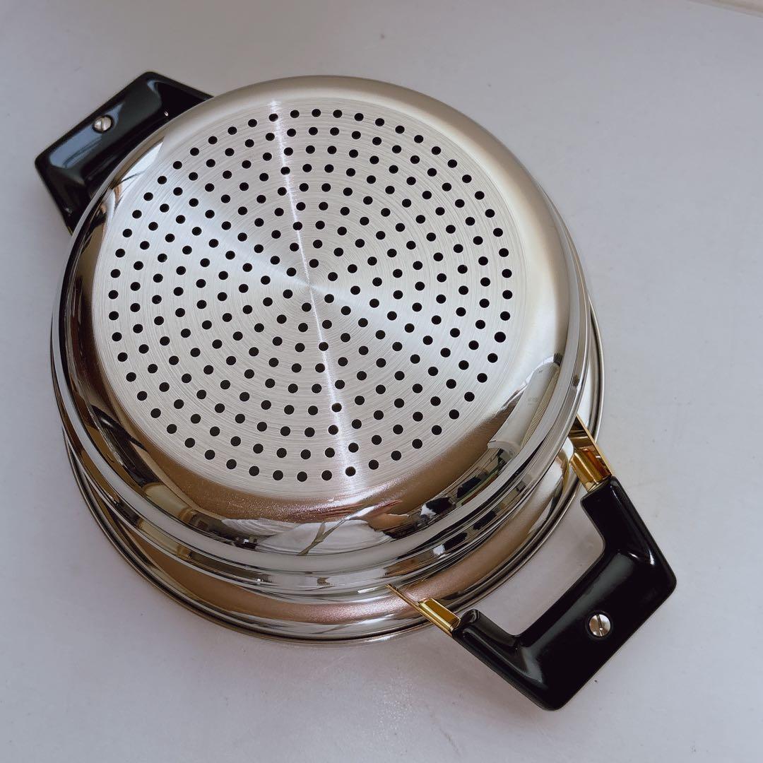 【未使用品】タッパーウエア　レインボークッカー19㎝用スチーマー