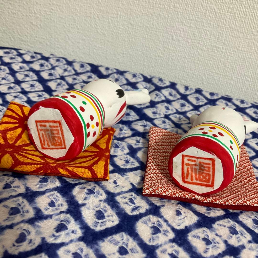 こけしと鯉のぼりのコラボ　岡山(座布団　伊勢) 入手困難