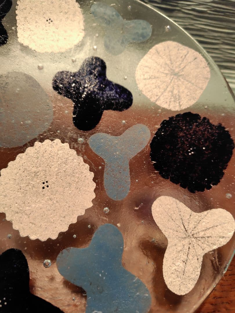 八木麻子　ブーケ　紺・ブルー系