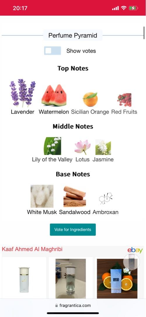 香水(男性用) Ahmed Al Maghribi Kaaf