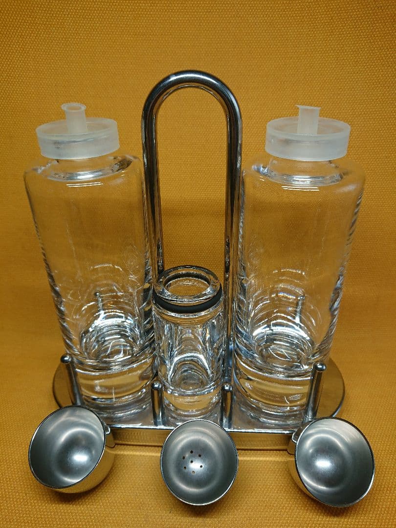 ALEESI　ガラス　ステンレス　イタリア　置物　インテリア　工芸品　A3427