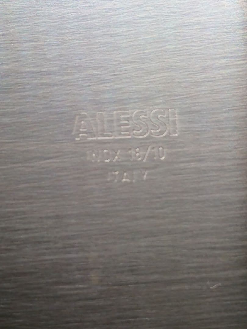 ALEESI　ガラス　ステンレス　イタリア　置物　インテリア　工芸品　A3427