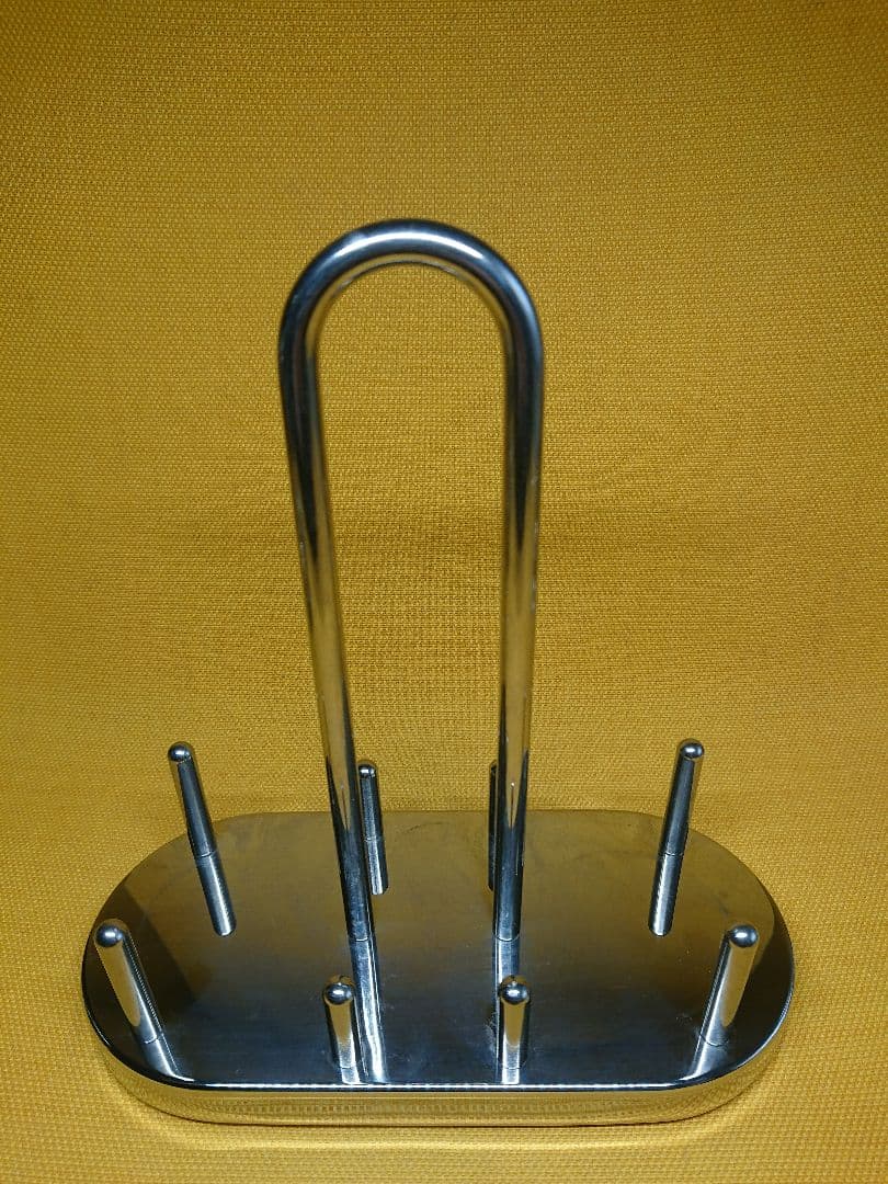 ALEESI　ガラス　ステンレス　イタリア　置物　インテリア　工芸品　A3427