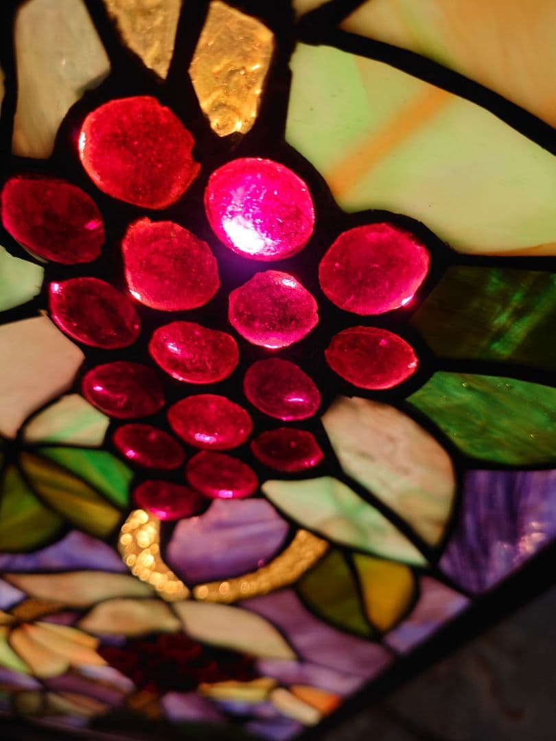 ステンドグラス　ランプ